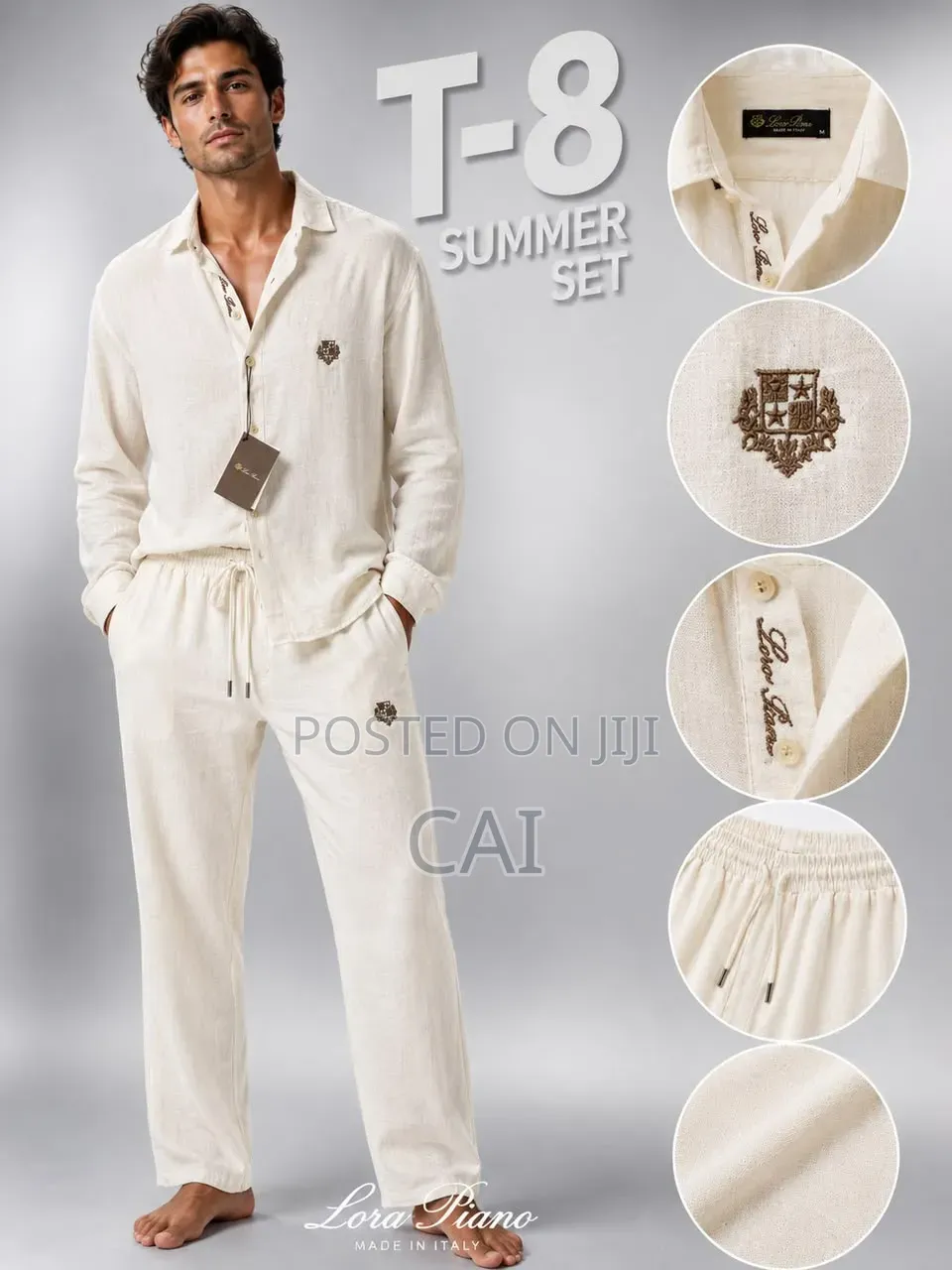 Loro Piana Summer Linen Set