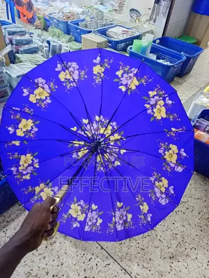 Floral Satin Umbrella