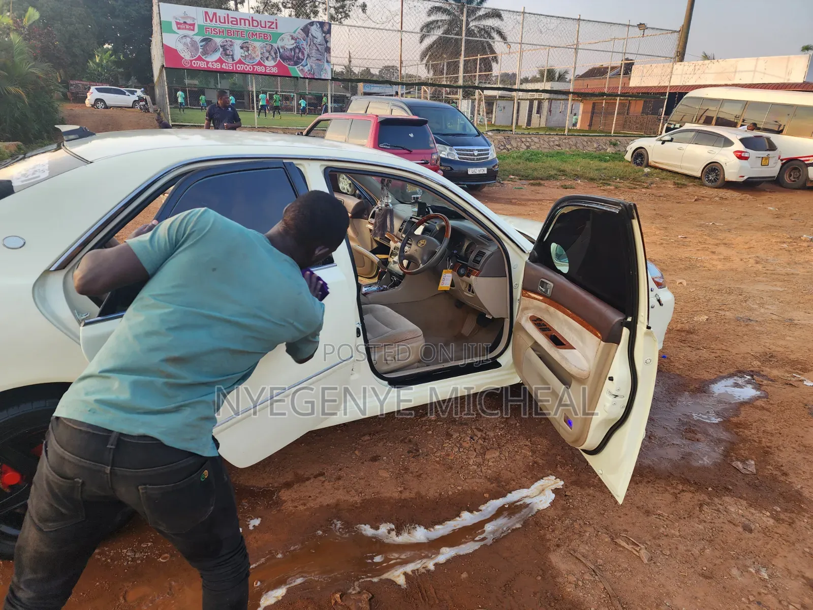 Toyota Mark II 2003 Pearl