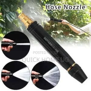 Versatile High-Pressure Hose Spray Nozzle Adjustable