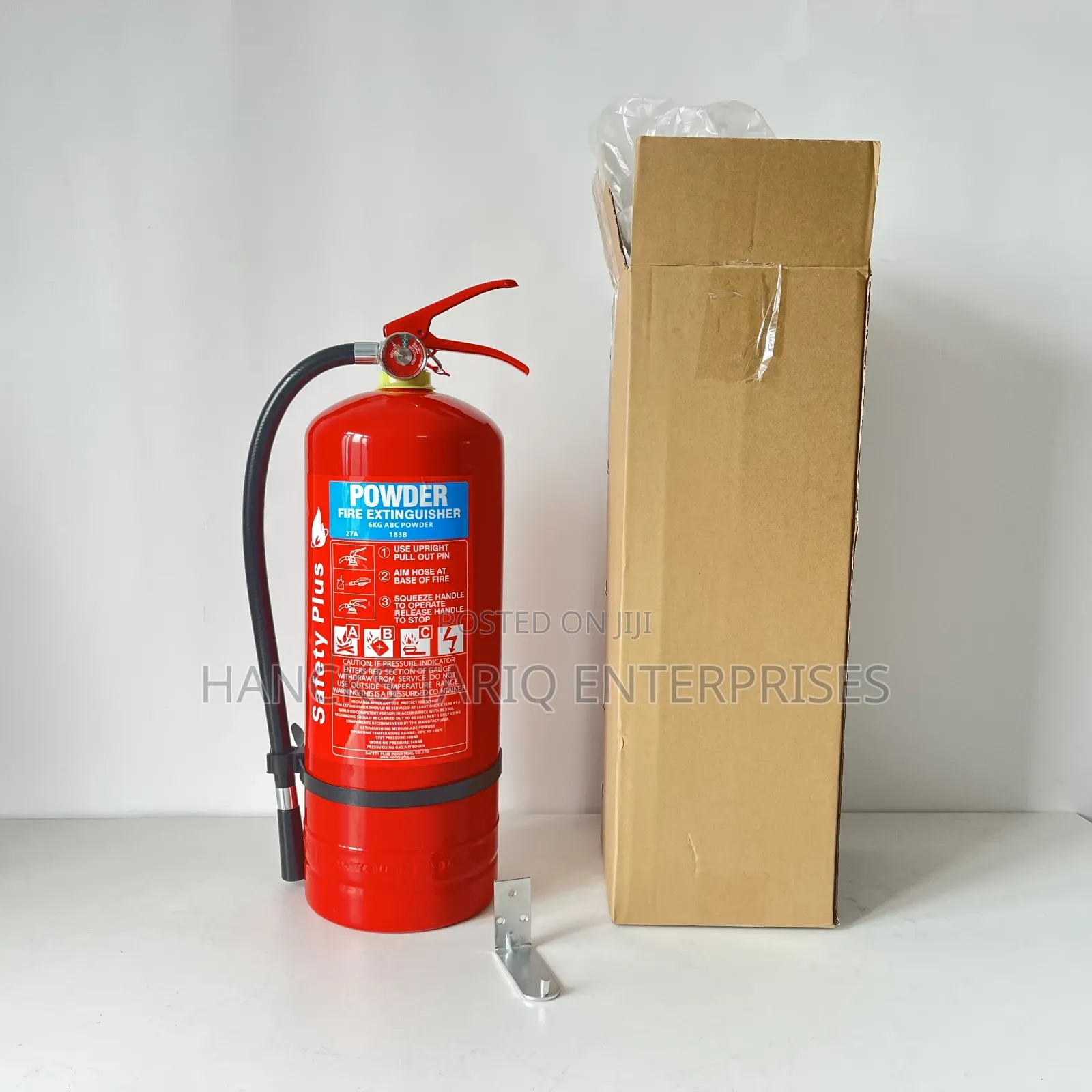 Safety Plus 6kg ABC Powder Fire Extinguisher