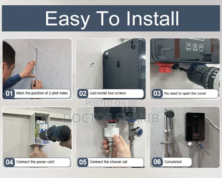 Instant Tankless Electric Water Heater