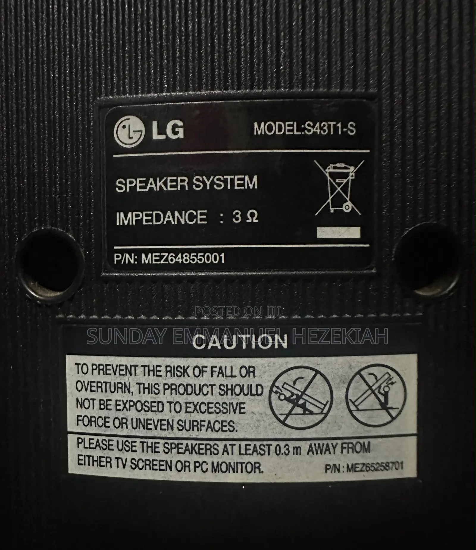 LG Home Theater System