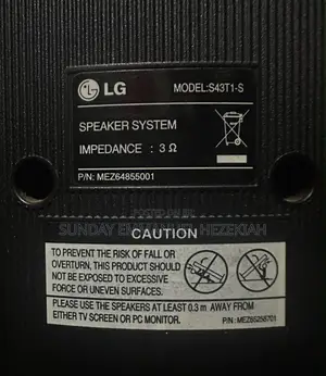 LG Home Theater System