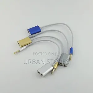 3.5mm Male to 2 Female Headphone Splitter Cable