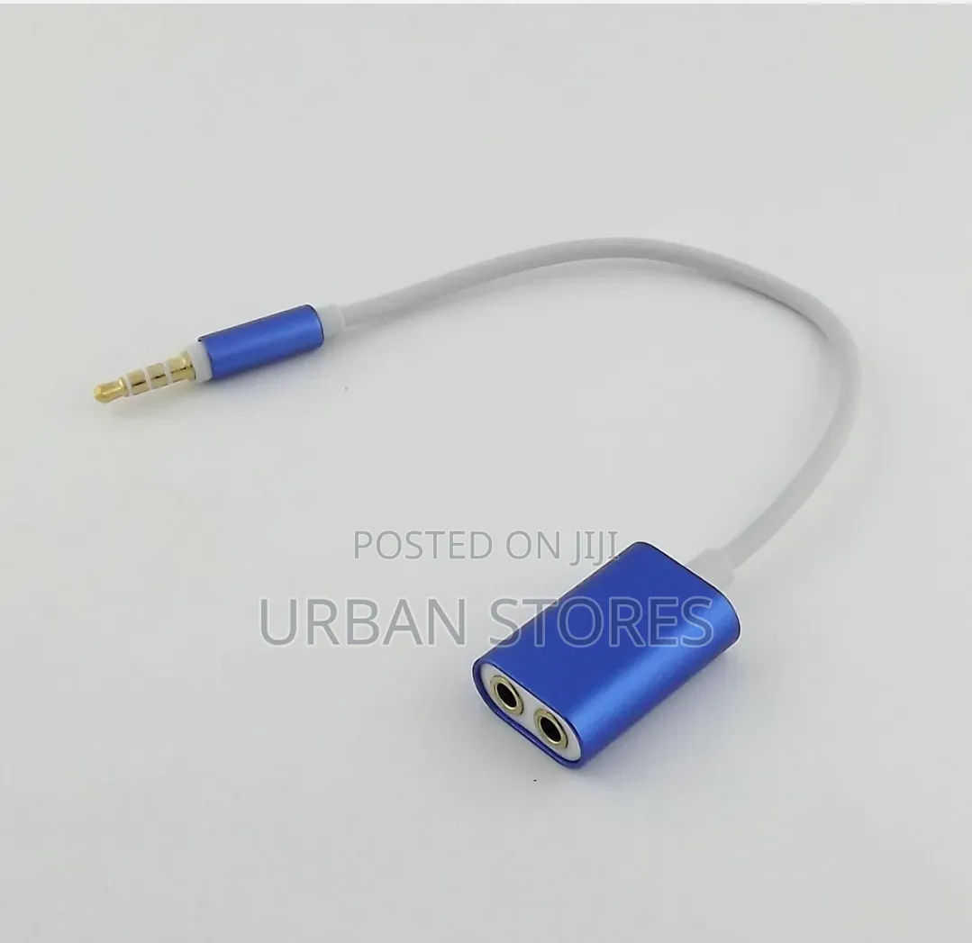 3.5mm Male to 2 Female Headphone Splitter Cable