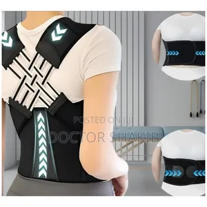 Back Brace Posture Corrector-Bla