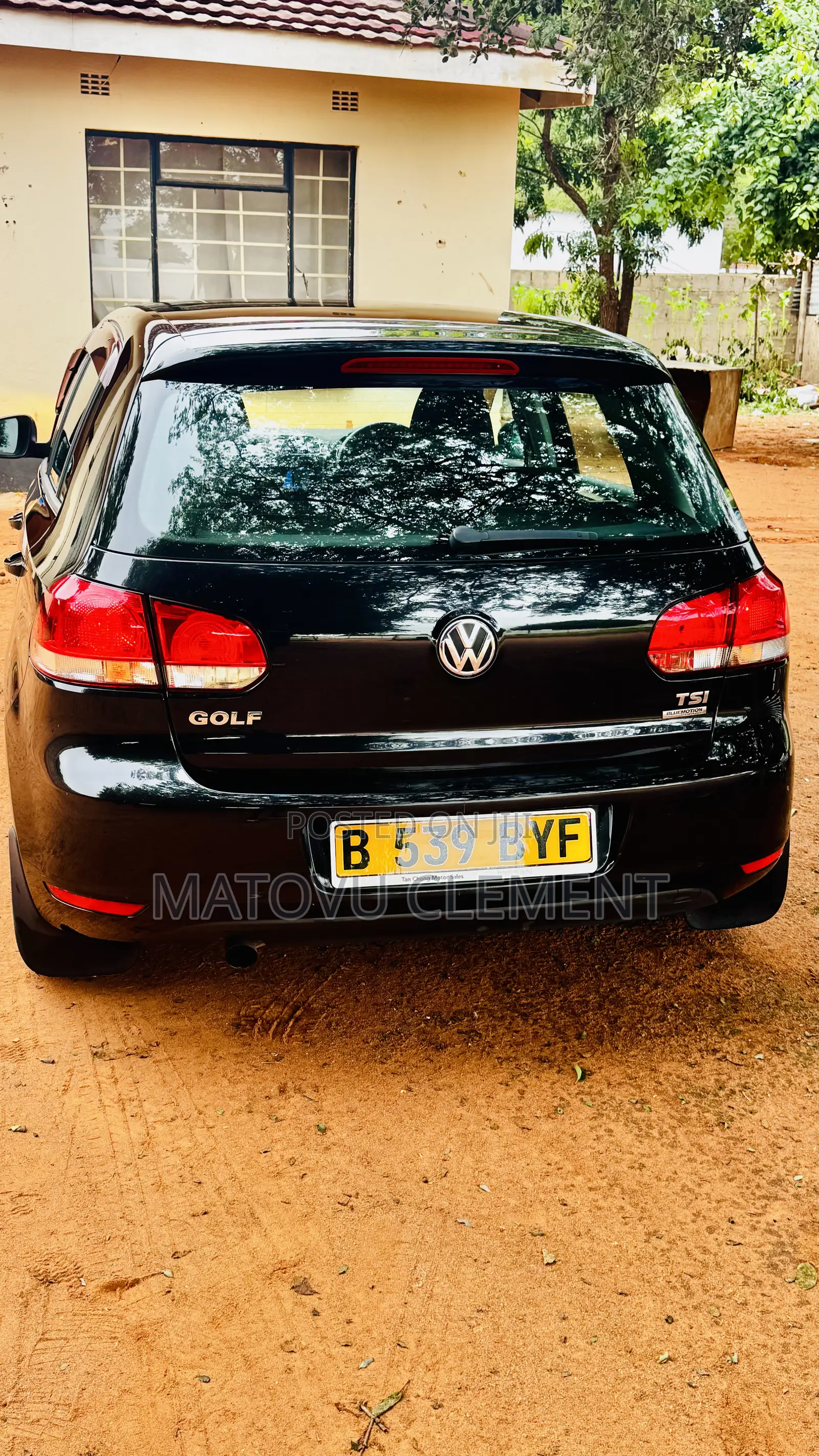 Volkswagen Golf 1.2 TSI 5 Door 2012 Black