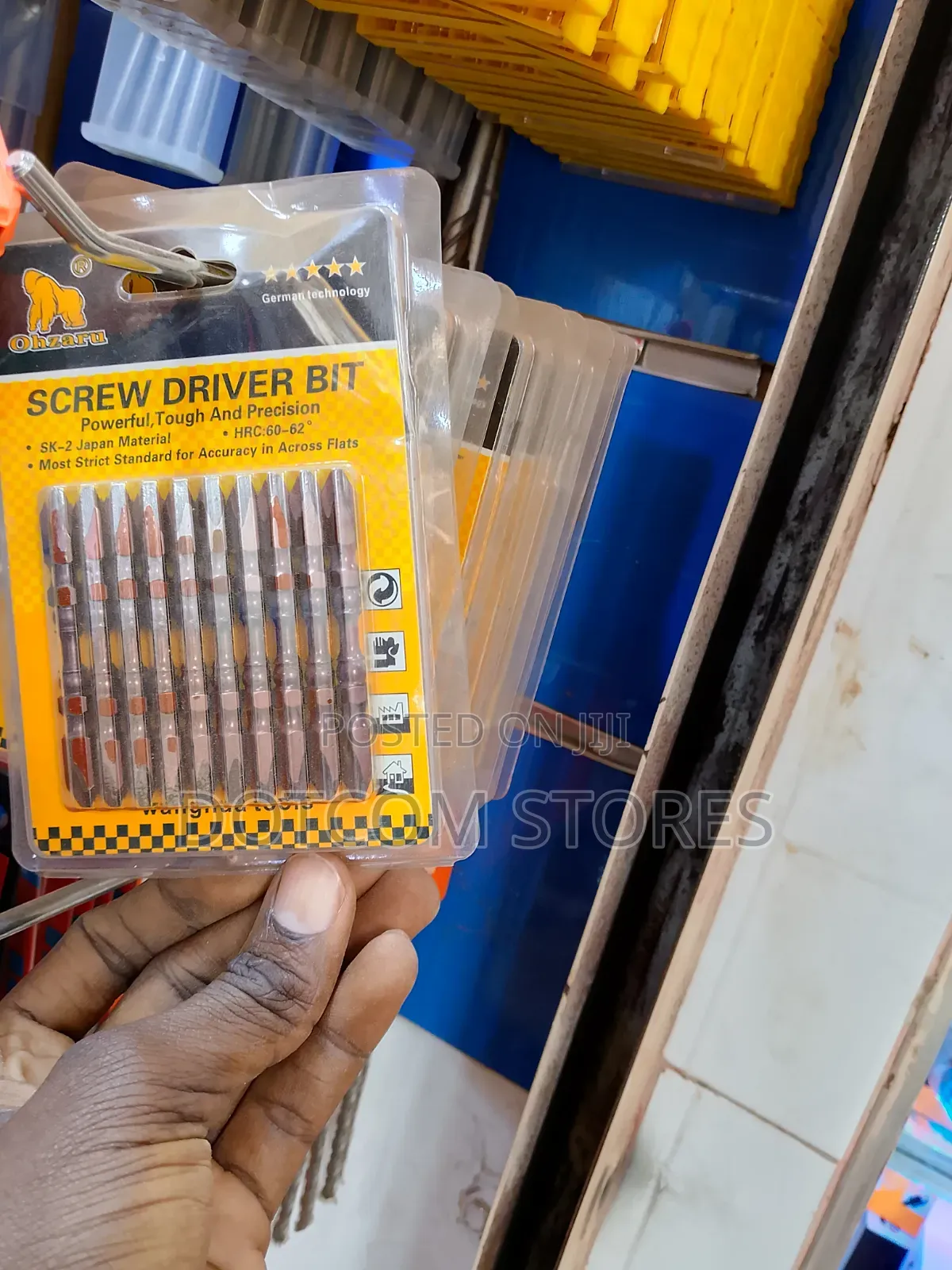Double Ended Bit Set Screwdriver Bits Flat Phillip Hex Driver Shank