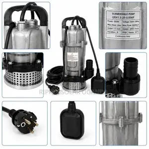 550w AC Submersible Water Pump 26m Head 6600l/H 220v