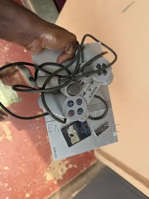 Satin Silver Sony PS2 Slim Console With Controller Memory Card
