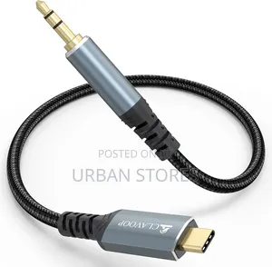 Type C to 3.5mm Audio Aux Jack Cable C Adapter to 3.5mm