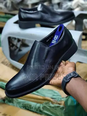 Gentle Office Genuine Shoes Black