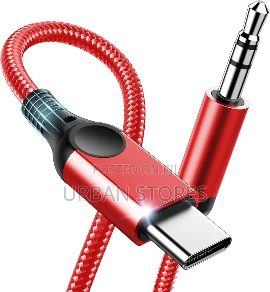 Type C to 3.5mm Audio Aux Jack Cable C Adapter to 3.5mm