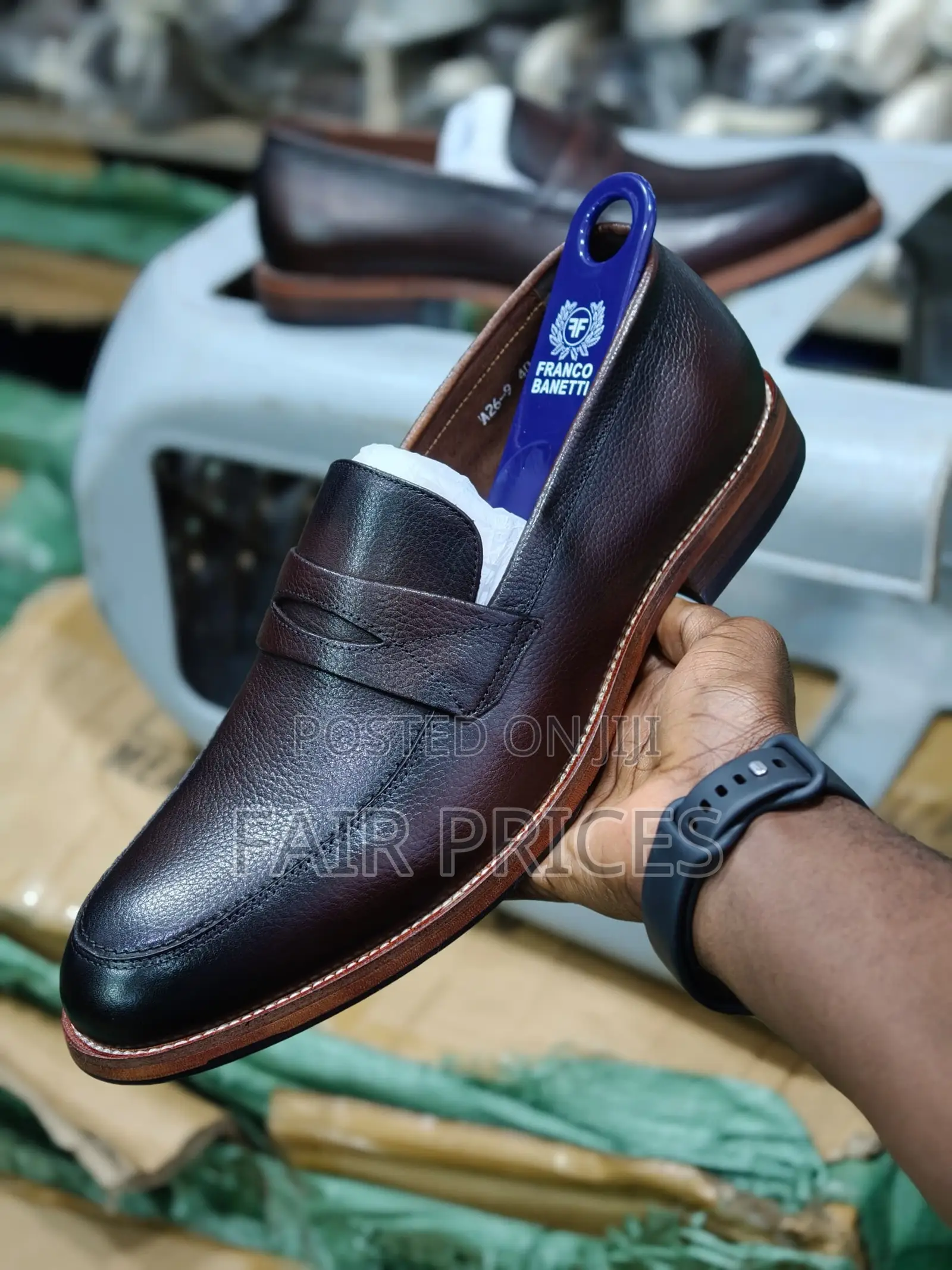 Italian Leather Office Shoes