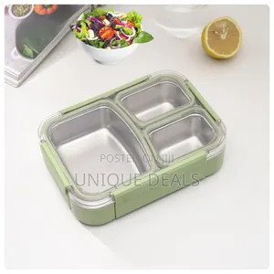Stainless Steel Lunch Box 780ml | 3 Compartment