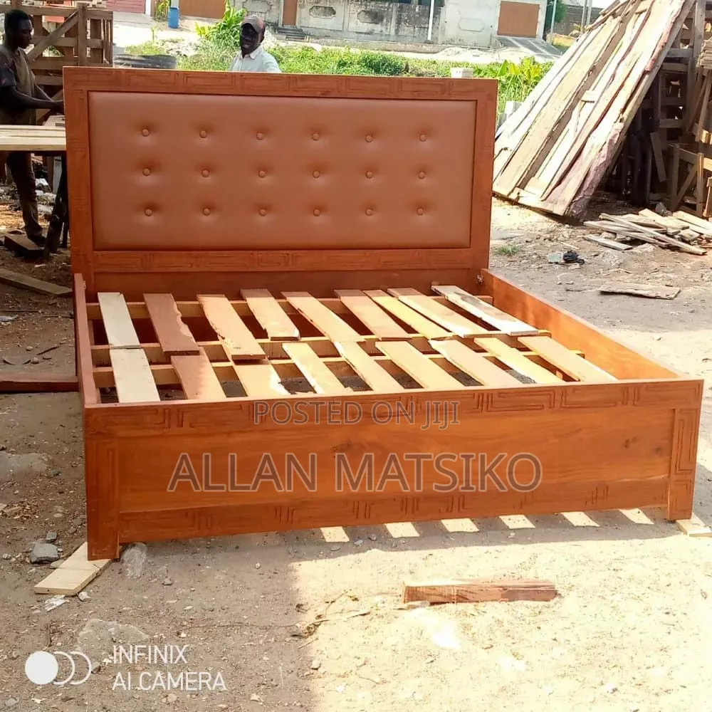 Wooden Bed Available for Sale