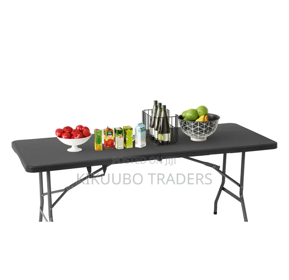 Folding Table | Black | Portable Plastic Table