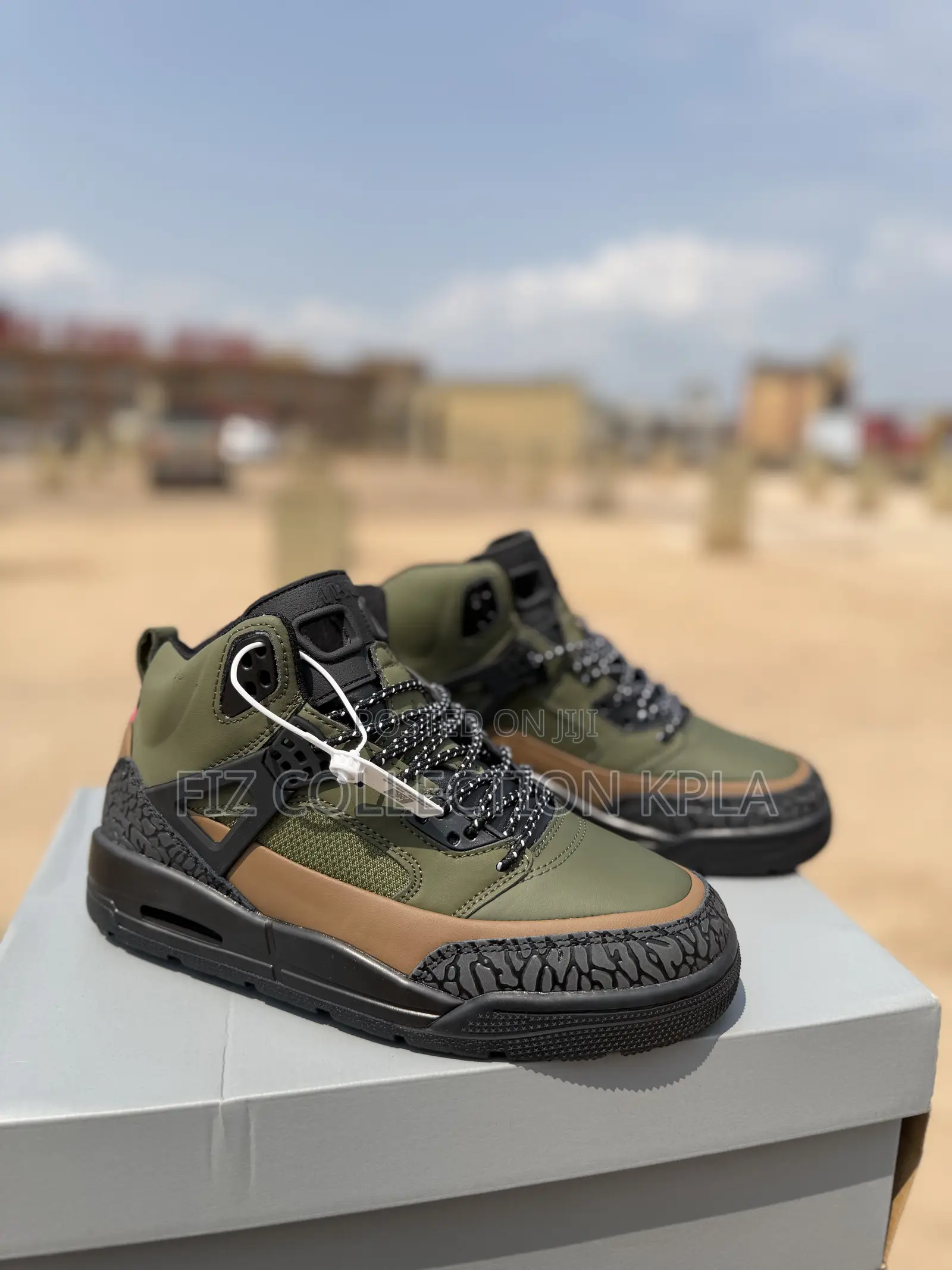 Jordan Spizike Winterized Legion Green Casual Boots