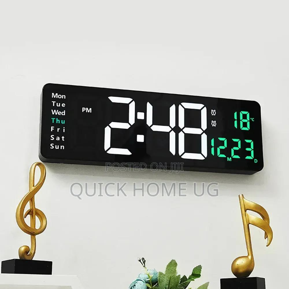 Digital Wall Clock, Digital Clock Led Large Display