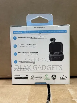 Soundcore R50i NC Earbuds - 45H Playtime Case Phone Stand, Dual Conn