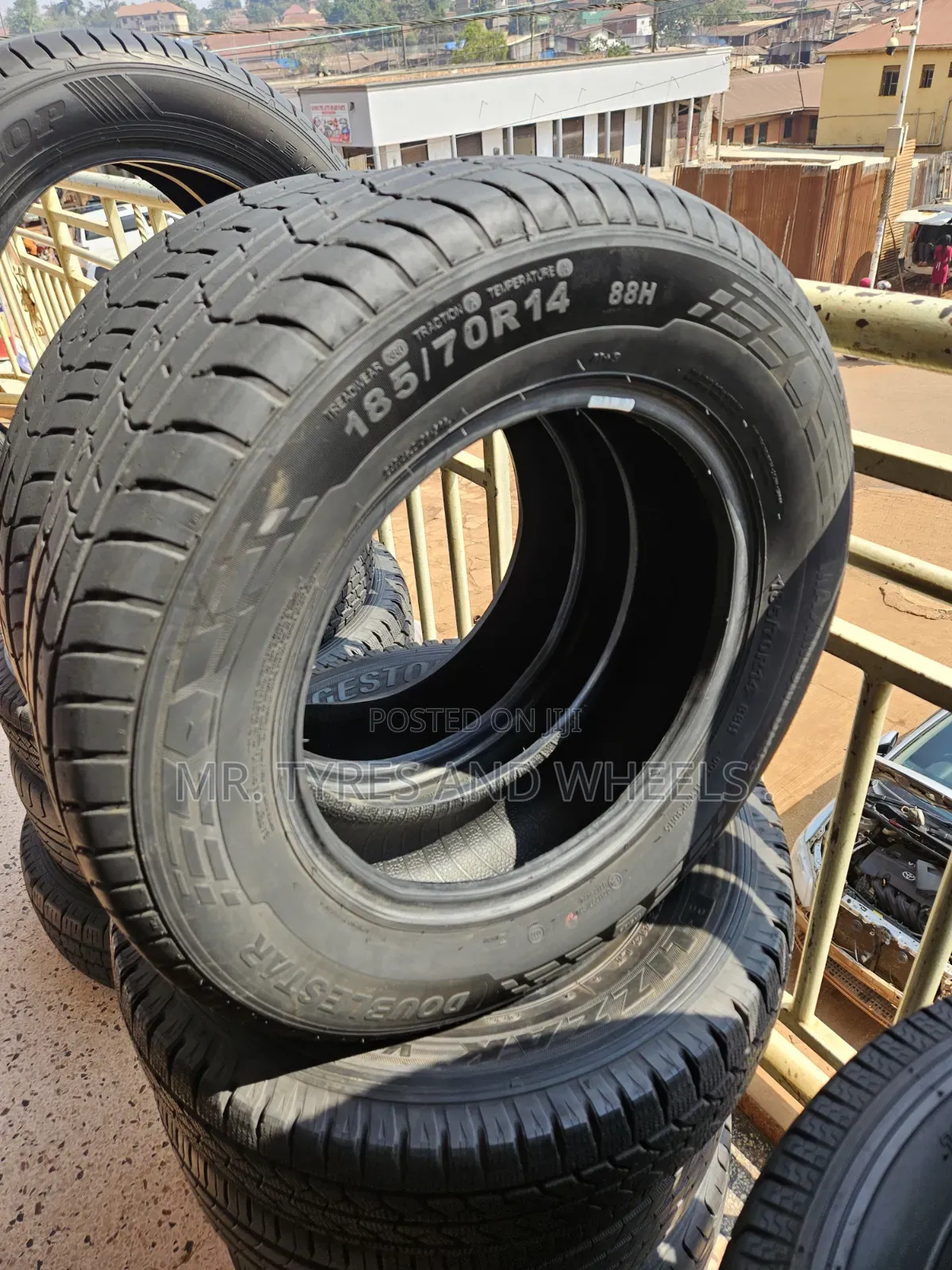 185 70 R14 Doublestar Tires Used but Still Gd Tires Order We Deliver.
