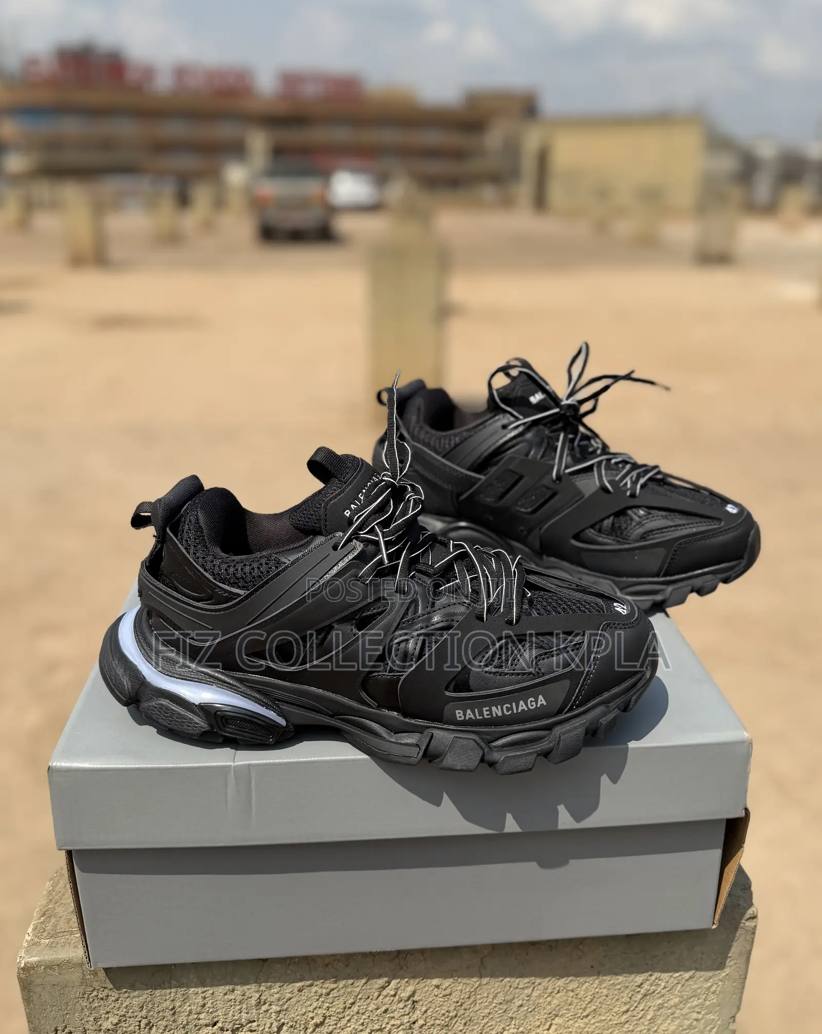 Balenciaga Track Triple Black Casual Sneaker