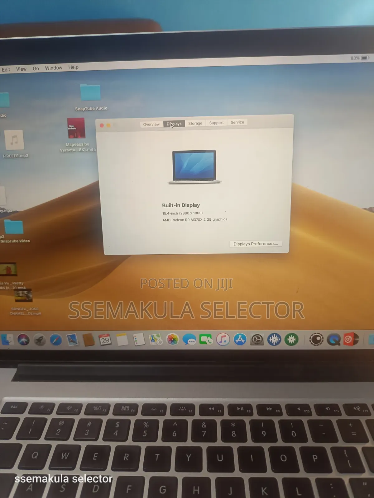 Laptop Apple MacBook Pro 2015 16GB Intel Core i7 SSD 500GB