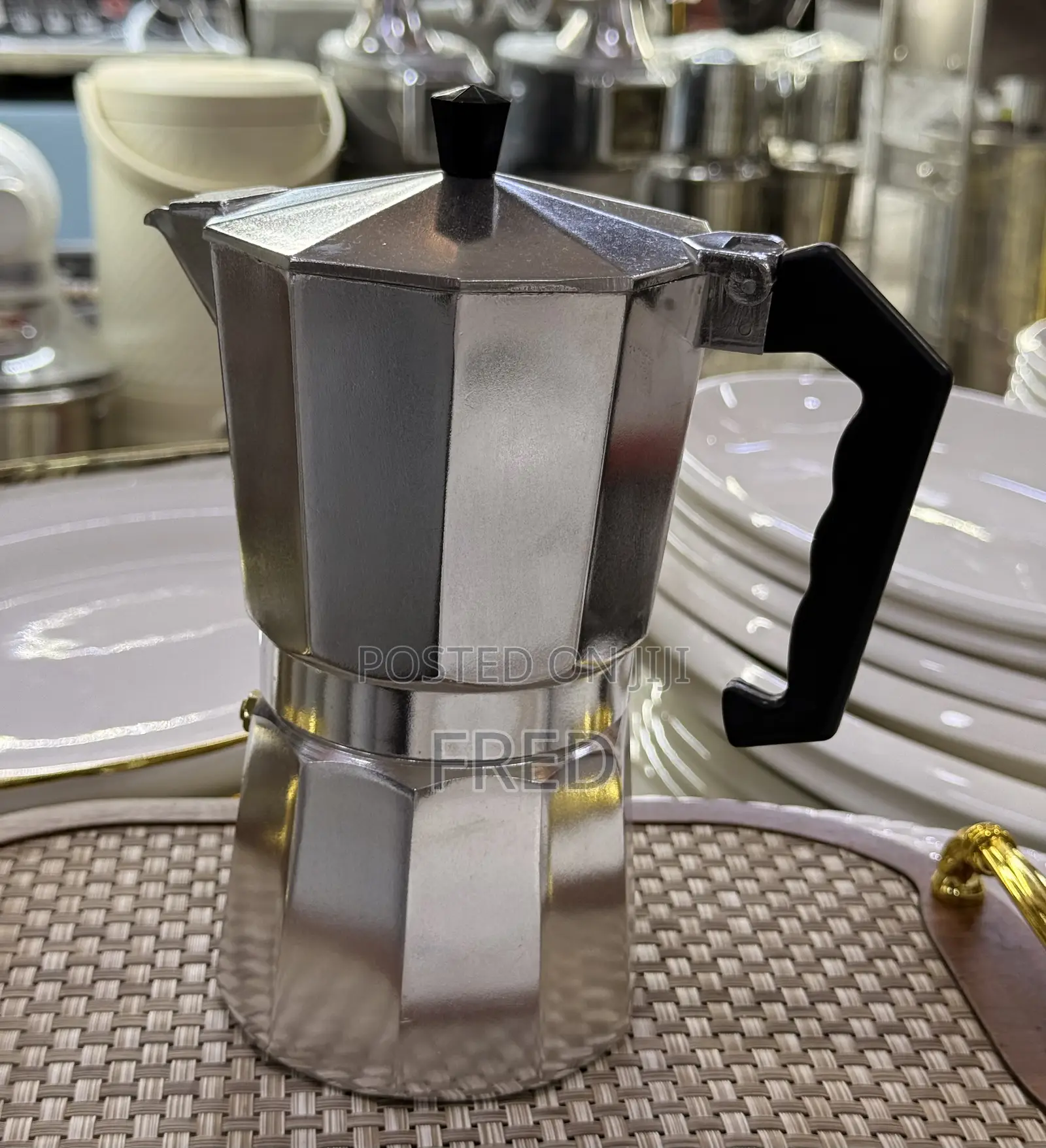 Classic Aluminum Stovetop Espresso Maker
