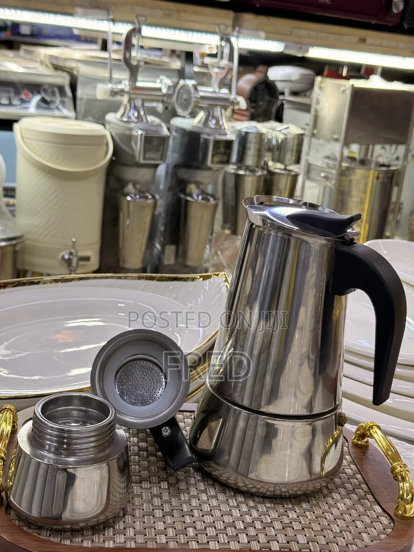 Classic Aluminum Stovetop Espresso Maker