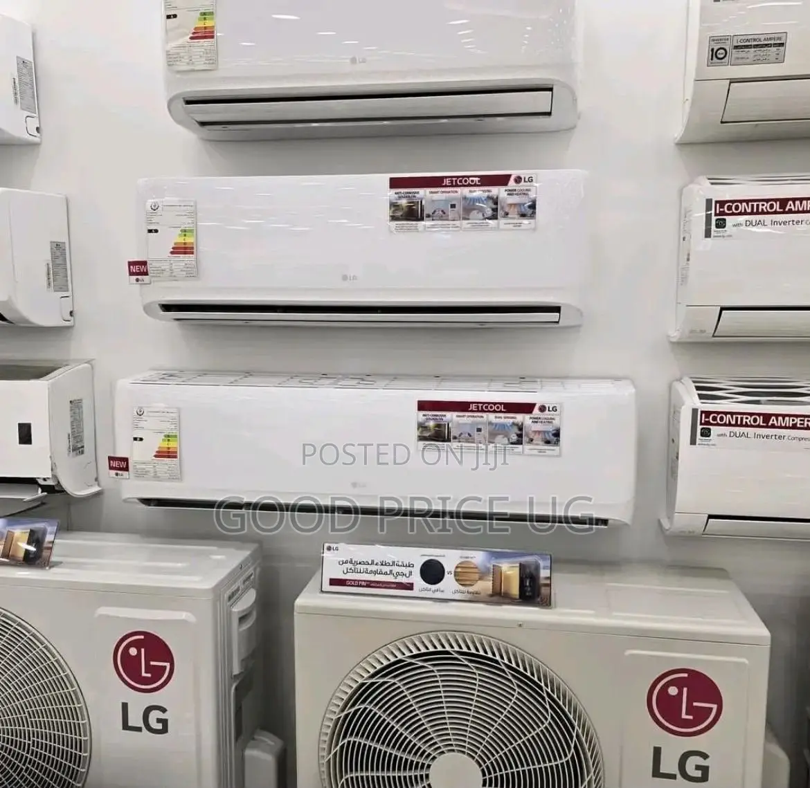 LG DUALCOOL Inverter Split Air Conditioner 12000btu