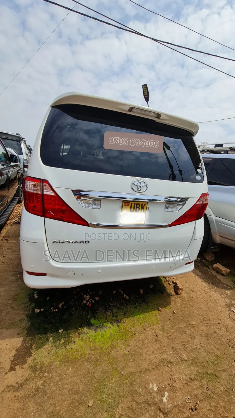 Toyota Alphard 2008 White