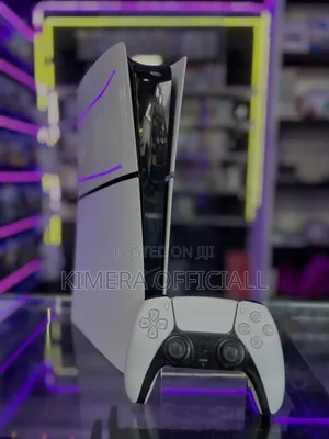 PS5 Slim Digital Console 1TB - Pure Digital High-Speed Performance