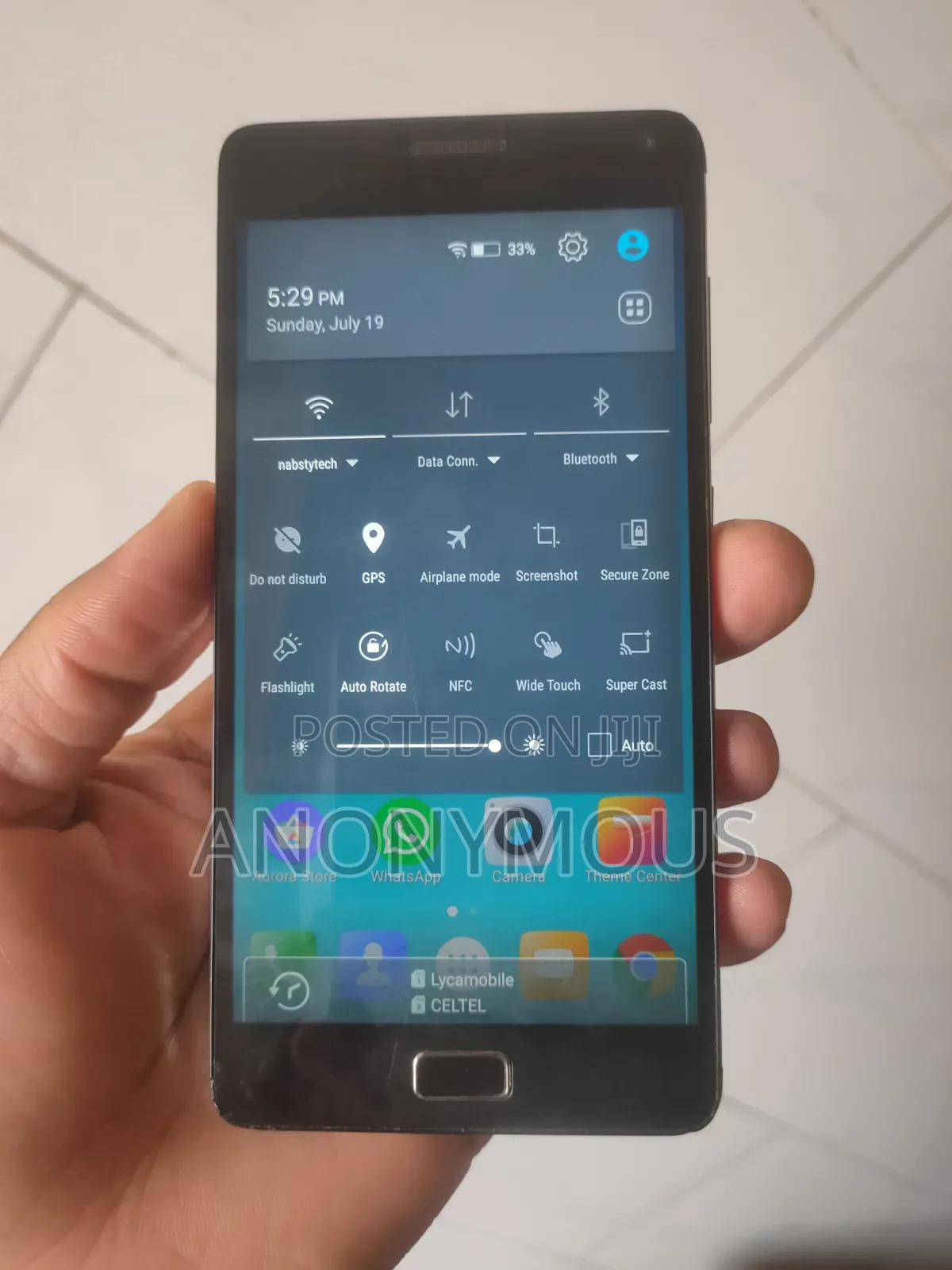 Lenovo Vibe P1m 16 GB Silver