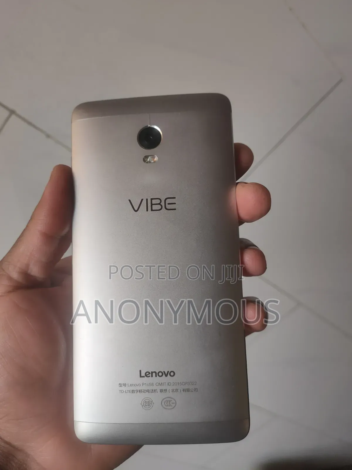 Lenovo Vibe P1m 16 GB Silver