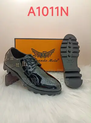Shinnys Black Suit Shoes