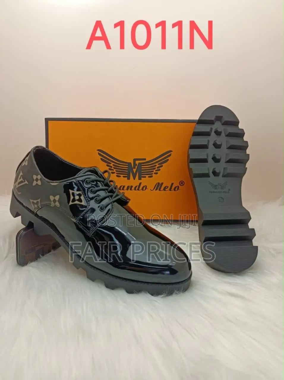 Shinnys Black Suit Shoes