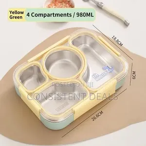 Lunch Box With Four Compartments