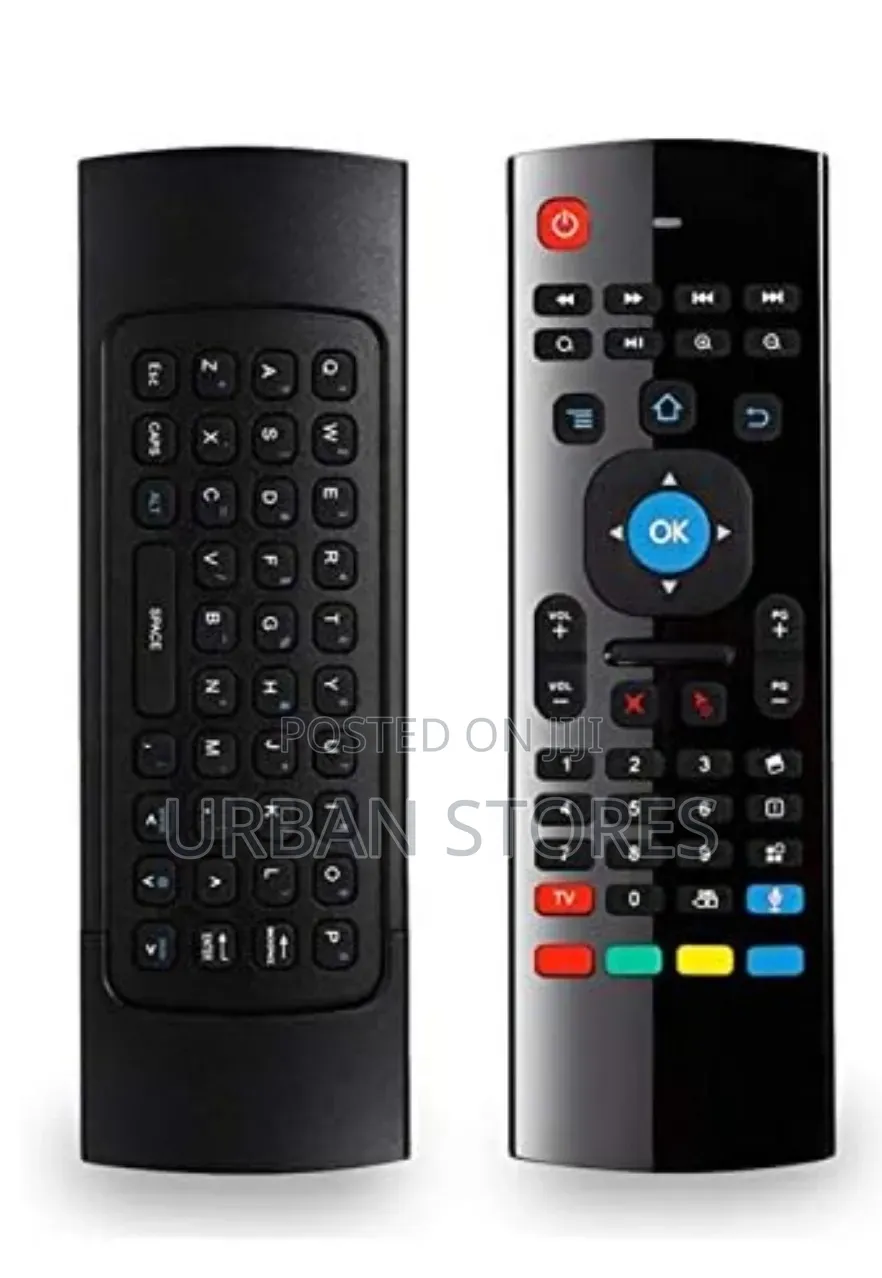 Smart Universal TV Remote Air Mouse, Wireless Keyboard Fly Mouse