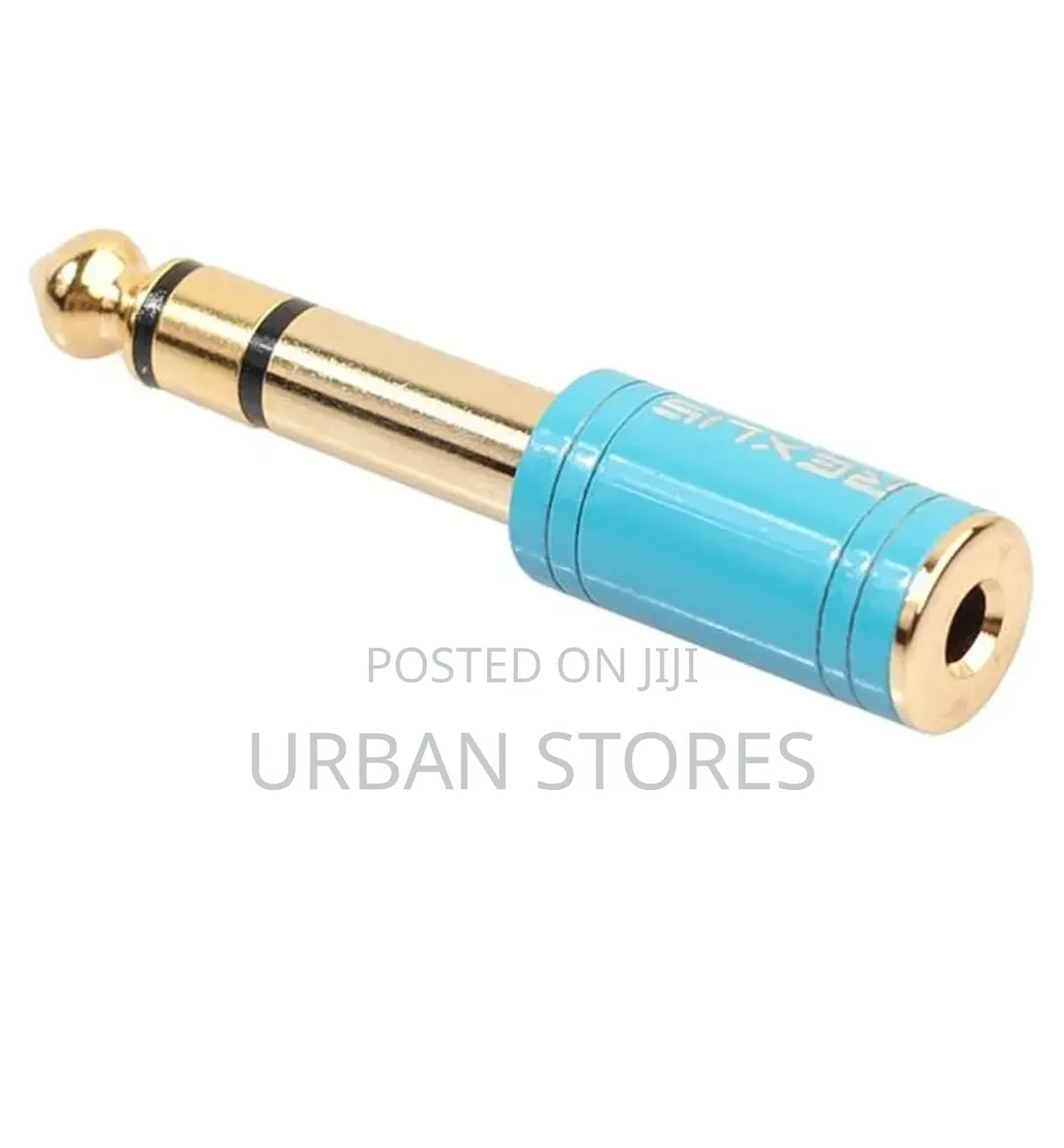 6.35Mm Male to 3.5Mm Female Stereo Headphone Jack Adapter Converter