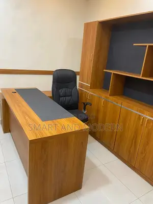 80'' Large L-Shaped/ Desk With /55'' Drawers /CabinetOffice Desk