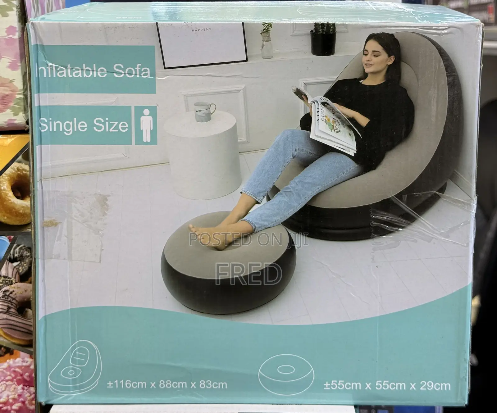 Single-Seater Inflatable Chair Set