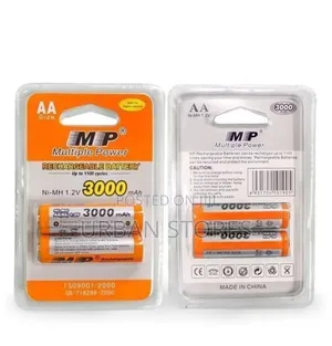 Multiple Power Rechargeable Batteries 1 Pair