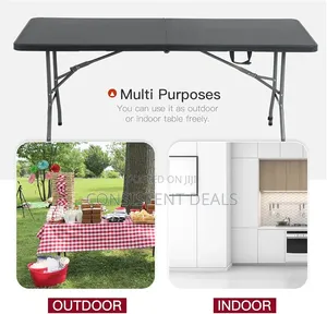 6ft Outdoor Foldable 8 Seater Table
