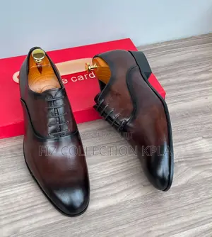 Men’s Dark Brown Oxford Dress Shoes