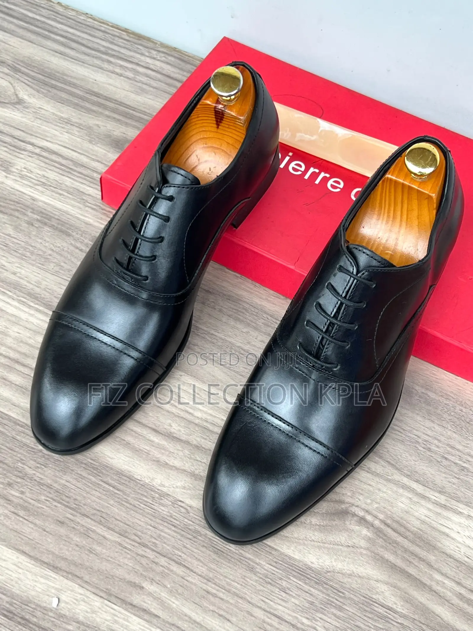 * Classic Black Formal Leather Shoes
