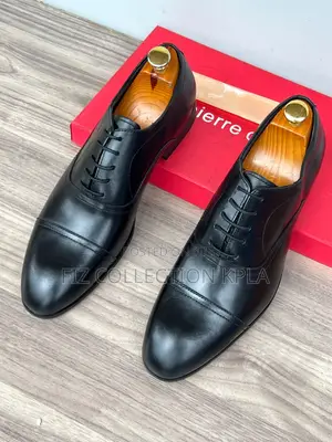 * Classic Black Formal Leather Shoes