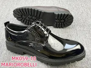 Black Oxford Shinnys Laced