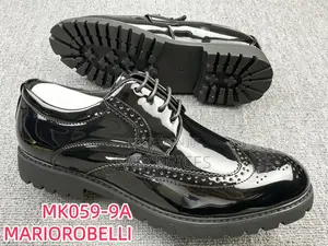 Black Oxford Shinnys Laced
