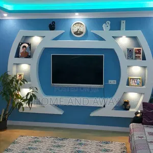 Bayen Gypsum Wall Unit TV Stands Entrainment Walls From 2,000,000/-